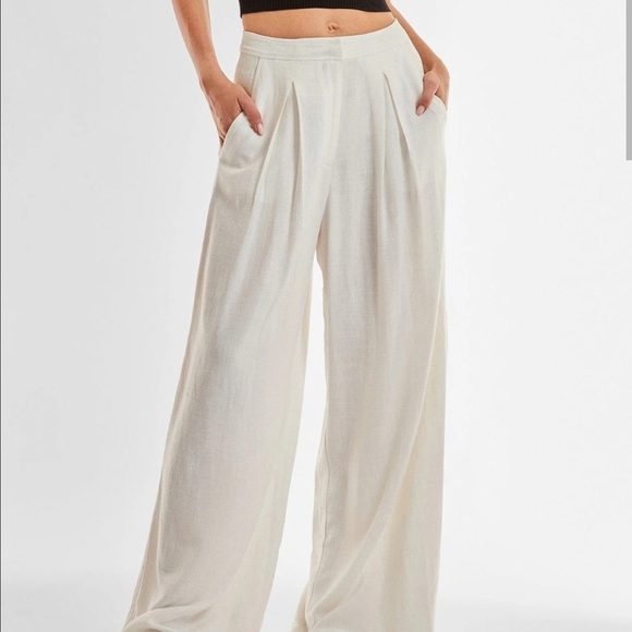 Noli Pants - The Noli Shop Women's Linen Pant White Size M Seychelles Relaxed $MSRP $125